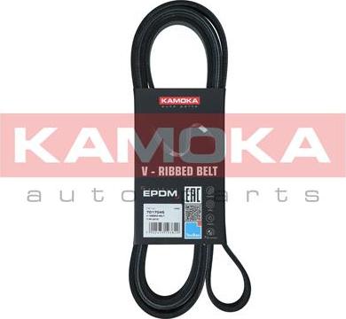 Kamoka 7017045 - Поликлиновой ремінь autocars.com.ua