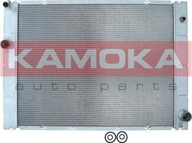 Kamoka 7700022 - Радиатор, охлаждение двигателя avtokuzovplus.com.ua