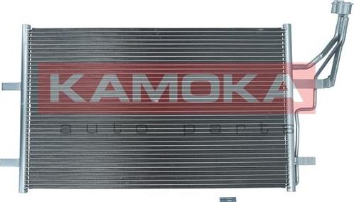 Kamoka 7800004 - Конденсатор, кондиціонер autocars.com.ua