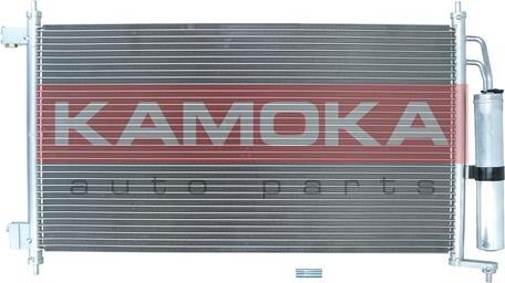 Kamoka 7800008 - Конденсатор, кондиціонер autocars.com.ua