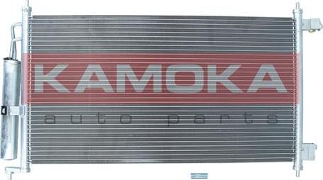 Kamoka 7800008 - Конденсатор кондиционера avtokuzovplus.com.ua