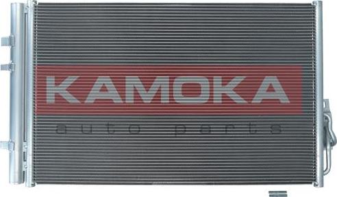 Kamoka 7800015 - Конденсатор, кондиціонер autocars.com.ua