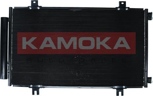 Kamoka 7800024 - Конденсатор, кондиціонер autocars.com.ua