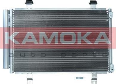 Kamoka 7800026 - Конденсатор, кондиціонер autocars.com.ua