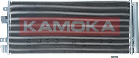 Kamoka 7800027 - Конденсатор, кондиціонер autocars.com.ua