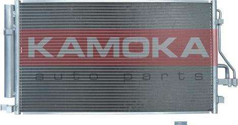 Kamoka 7800073 - Конденсатор, кондиціонер autocars.com.ua