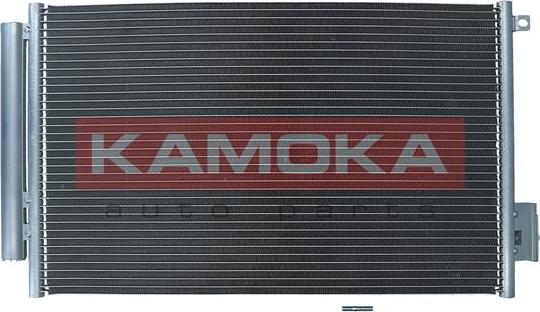 Kamoka 7800078 - Конденсатор, кондиціонер autocars.com.ua