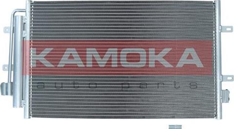 Kamoka 7800081 - Конденсатор, кондиціонер autocars.com.ua