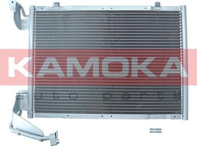 Kamoka 7800086 - Конденсатор, кондиціонер autocars.com.ua