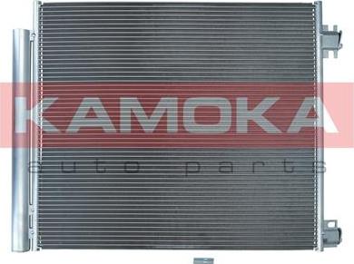 Kamoka 7800088 - Конденсатор, кондиціонер autocars.com.ua