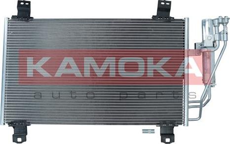 Kamoka 7800095 - Конденсатор, кондиціонер autocars.com.ua