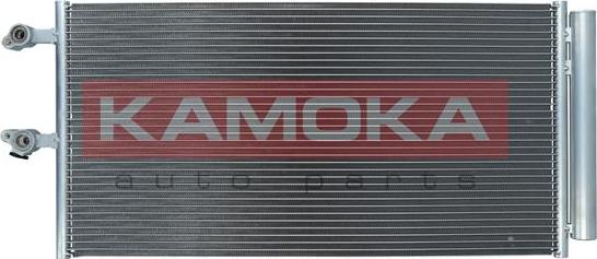 Kamoka 7800105 - Конденсатор, кондиціонер autocars.com.ua