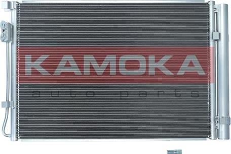 Kamoka 7800109 - Конденсатор, кондиціонер autocars.com.ua