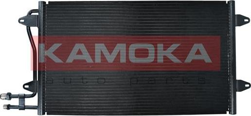 Kamoka 7800115 - Конденсатор, кондиціонер autocars.com.ua