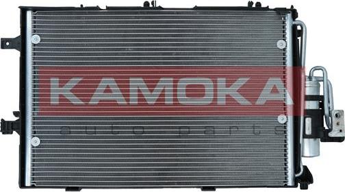 Kamoka 7800117 - Конденсатор кондиционера avtokuzovplus.com.ua