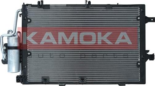 Kamoka 7800117 - Конденсатор, кондиціонер autocars.com.ua