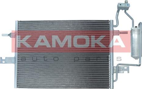 Kamoka 7800122 - Конденсатор, кондиціонер autocars.com.ua