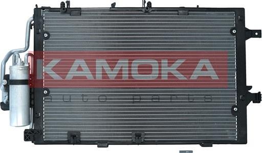 Kamoka 7800124 - Конденсатор, кондиціонер autocars.com.ua