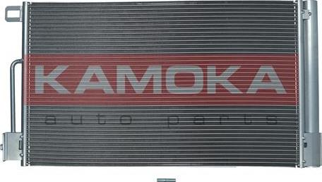 Kamoka 7800134 - Конденсатор, кондиціонер autocars.com.ua