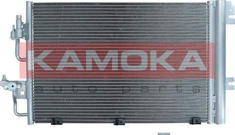 Kamoka 7800157 - Конденсатор, кондиціонер autocars.com.ua