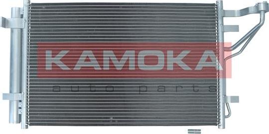 Kamoka 7800163 - Конденсатор, кондиціонер autocars.com.ua
