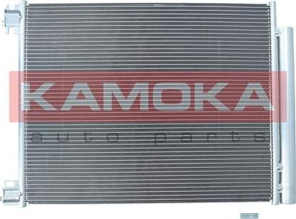 Kamoka 7800167 - Конденсатор, кондиціонер autocars.com.ua