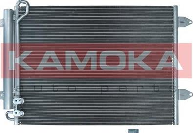 Kamoka 7800170 - Конденсатор, кондиціонер autocars.com.ua