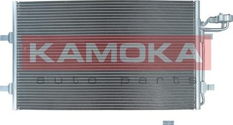 Kamoka 7800172 - Конденсатор, кондиціонер autocars.com.ua