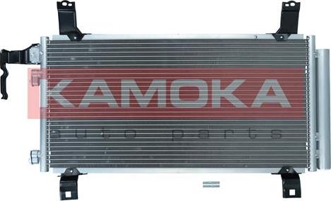 Kamoka 7800180 - Конденсатор, кондиціонер autocars.com.ua