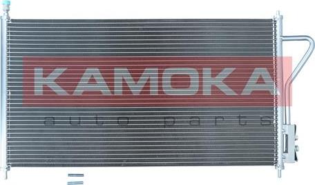 Kamoka 7800196 - Конденсатор, кондиціонер autocars.com.ua