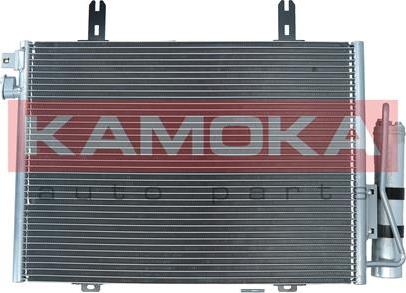 Kamoka 7800197 - Конденсатор, кондиціонер autocars.com.ua