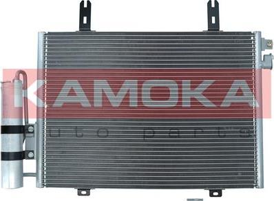 Kamoka 7800197 - Конденсатор, кондиціонер autocars.com.ua