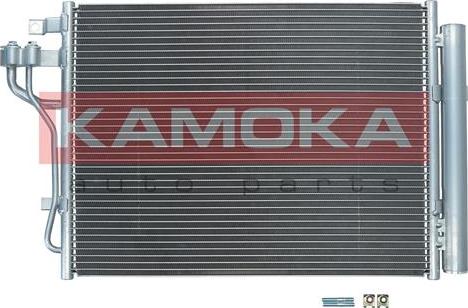 Kamoka 7800203 - Конденсатор, кондиціонер autocars.com.ua