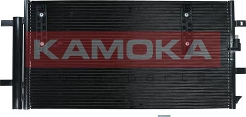 Kamoka 7800205 - Конденсатор, кондиціонер autocars.com.ua