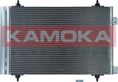 Kamoka 7800214 - Конденсатор, кондиціонер autocars.com.ua