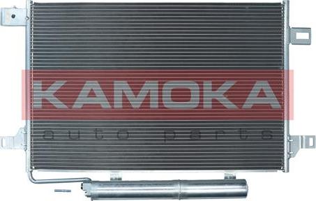 Kamoka 7800215 - Конденсатор, кондиціонер autocars.com.ua