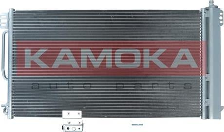 Kamoka 7800216 - Конденсатор, кондиціонер autocars.com.ua
