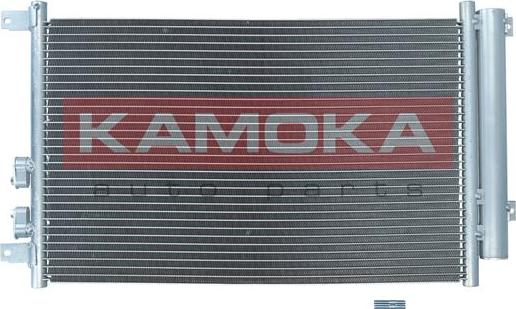 Kamoka 7800218 - Конденсатор, кондиціонер autocars.com.ua