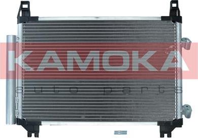 Kamoka 7800224 - Конденсатор, кондиціонер autocars.com.ua