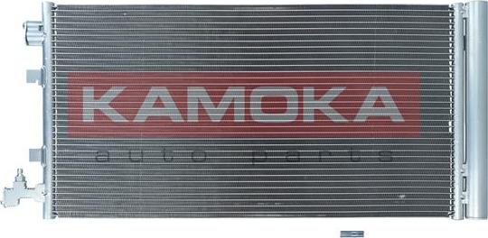 Kamoka 7800229 - Конденсатор, кондиціонер autocars.com.ua