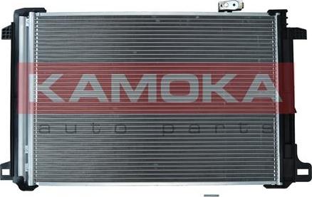 Kamoka 7800232 - Конденсатор, кондиціонер autocars.com.ua