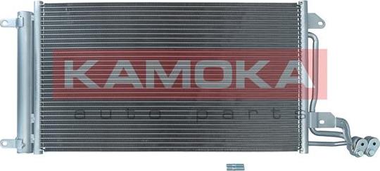 Kamoka 7800236 - Конденсатор, кондиціонер autocars.com.ua