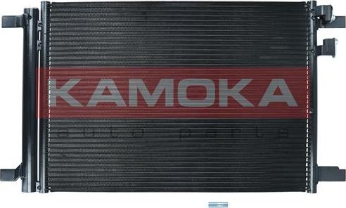 Kamoka 7800238 - Конденсатор, кондиціонер autocars.com.ua
