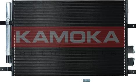 Kamoka 7800239 - Конденсатор, кондиціонер autocars.com.ua