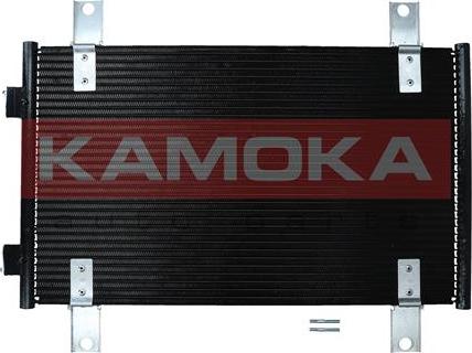 Kamoka 7800252 - Конденсатор, кондиціонер autocars.com.ua