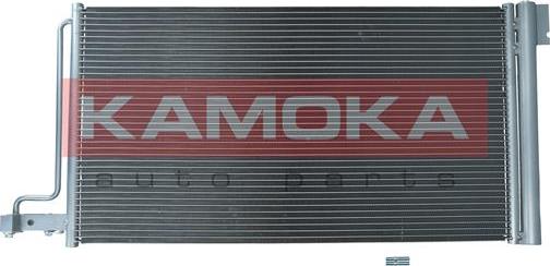 Kamoka 7800256 - Конденсатор кондиционера avtokuzovplus.com.ua