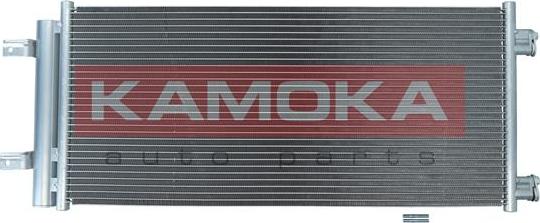 Kamoka 7800259 - Конденсатор, кондиціонер autocars.com.ua