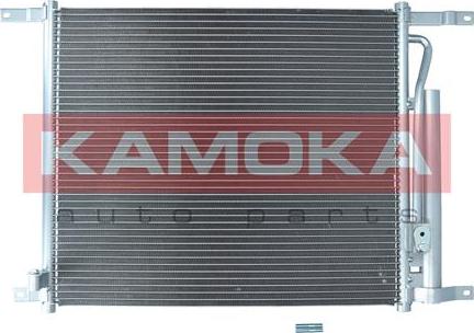 Kamoka 7800260 - Конденсатор, кондиціонер autocars.com.ua
