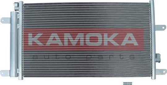 Kamoka 7800268 - Конденсатор, кондиціонер autocars.com.ua