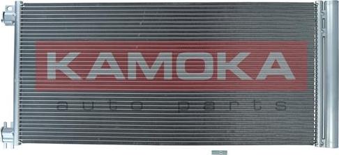 Kamoka 7800281 - Конденсатор, кондиціонер autocars.com.ua